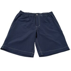 NWT J.Hilburn Wilson Dress Shirt Men's 17R 17L Navy White Contrast